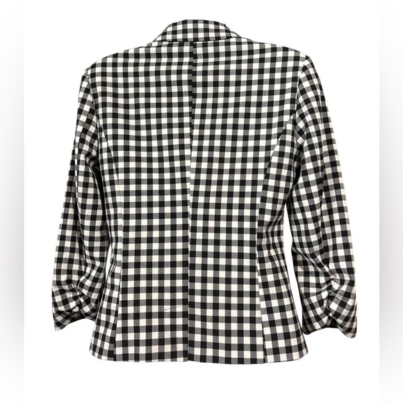 NWOT, Le Château, Black & White Gingham Blazer, Size XS - Picture 8 of 10